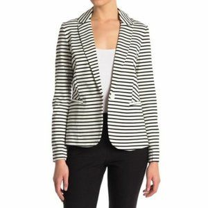 NWT Philosophy  stripe knit blazer jacket M